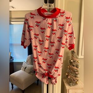 Pittie Clothing Co. I Love Dad Pajamas - XL